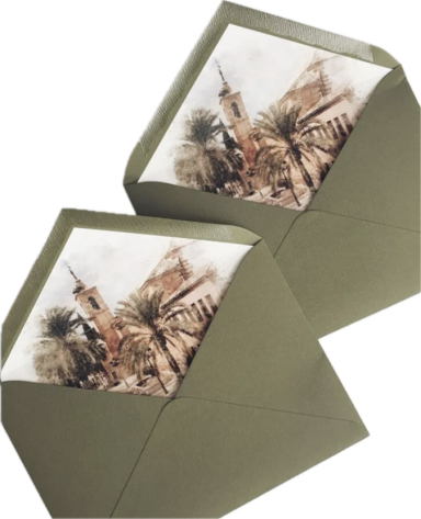 Sobres Solapa de Pico Forrados